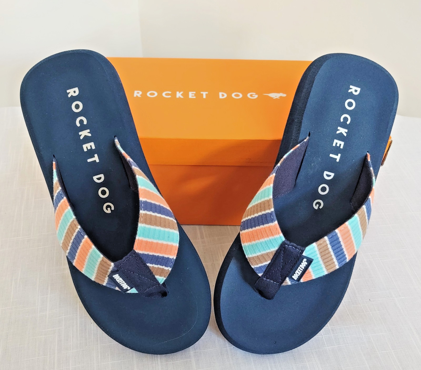 WOMANS ROCKET DOG FLIP FLOP MULTI