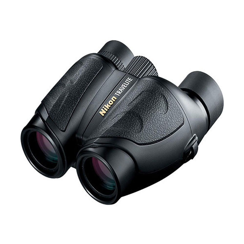 Nikon 12x25 Travelite Compact Lightweight Waterproof/Fogproof Binoculars, Black