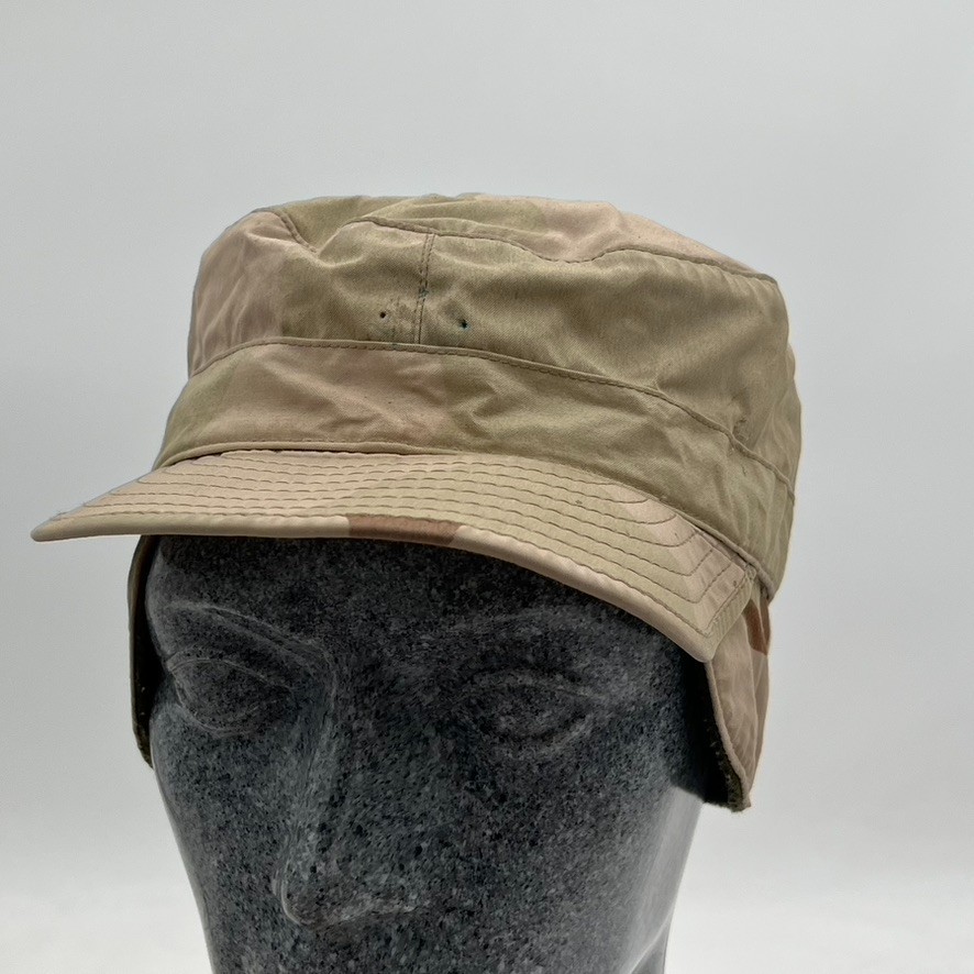 US Army Military Hat Cap Desert Camouflage Pattern Class 2 Hat Size 7 3/8 USGI