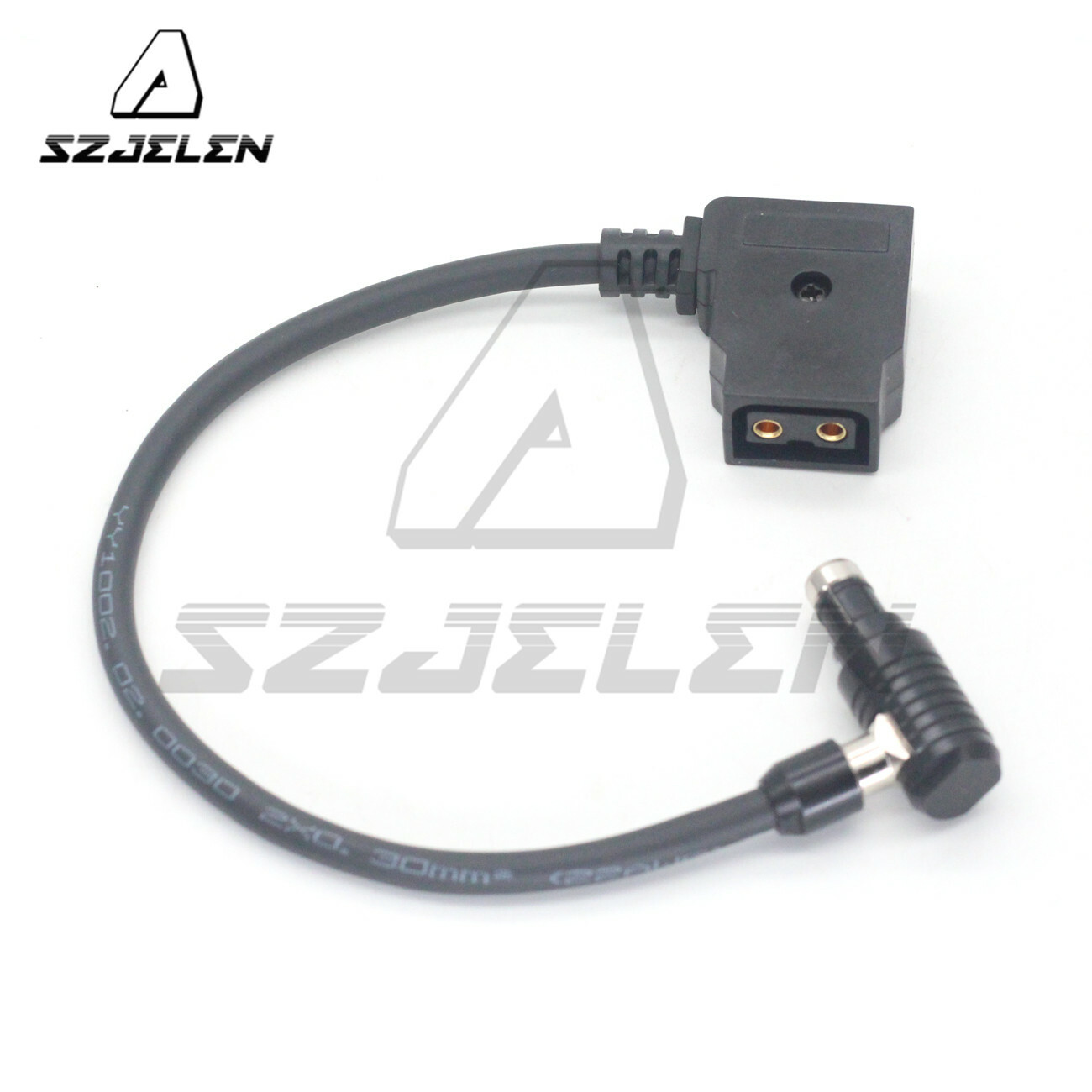 Right Angle RS 3pin Male Plug to Dtap Female Power Out cable for ARRI Alexa Amir