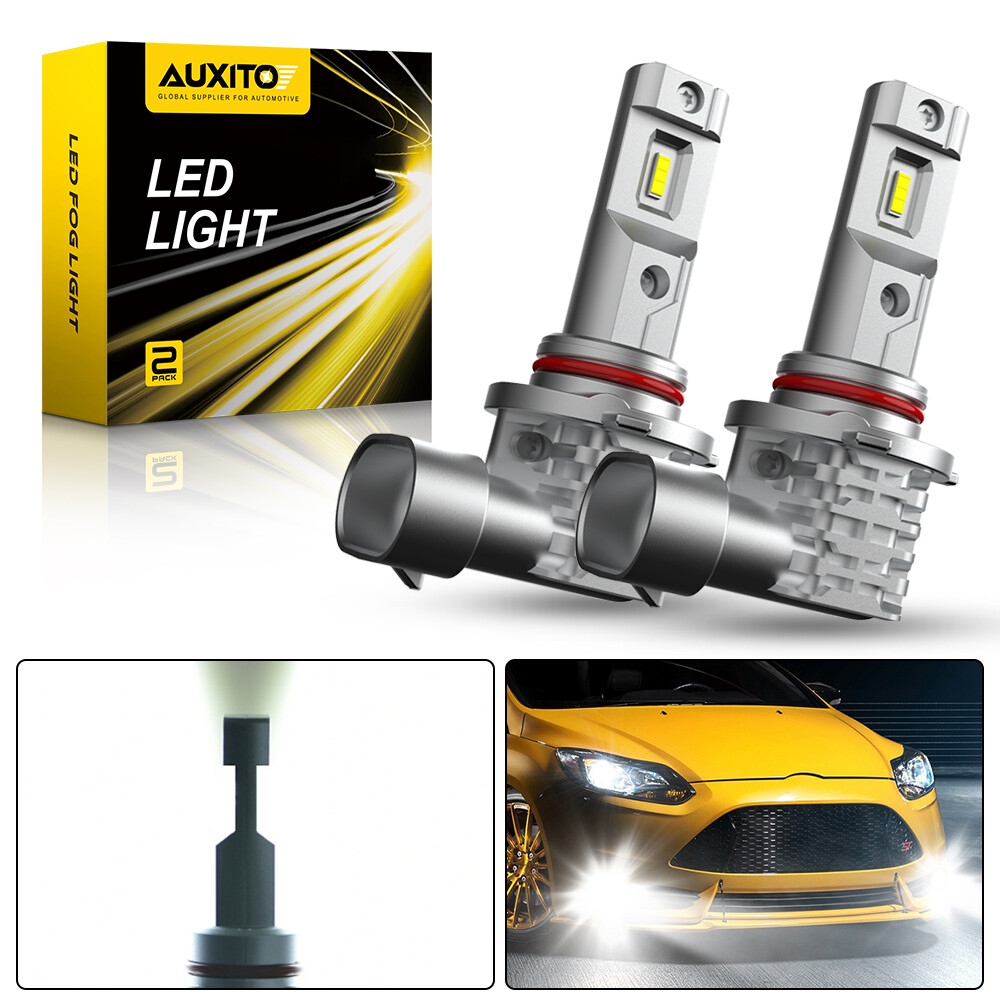 AUXITO 9145 H10 9140  LED Fog Driving Light Bulbs Super White 80000LM 6500K 100W