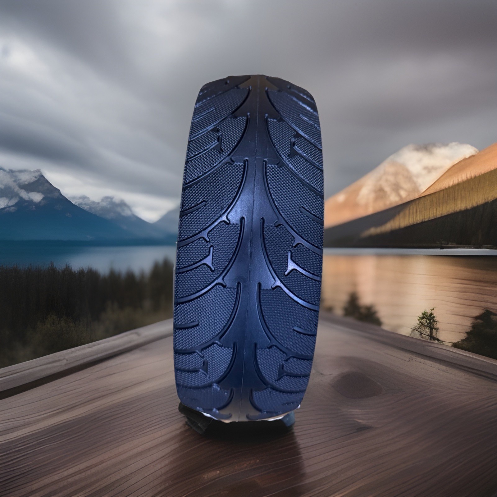 200x60 Solid Tire for Zero 8 Vsett 8 Electric Scooter fit Rear Rim only