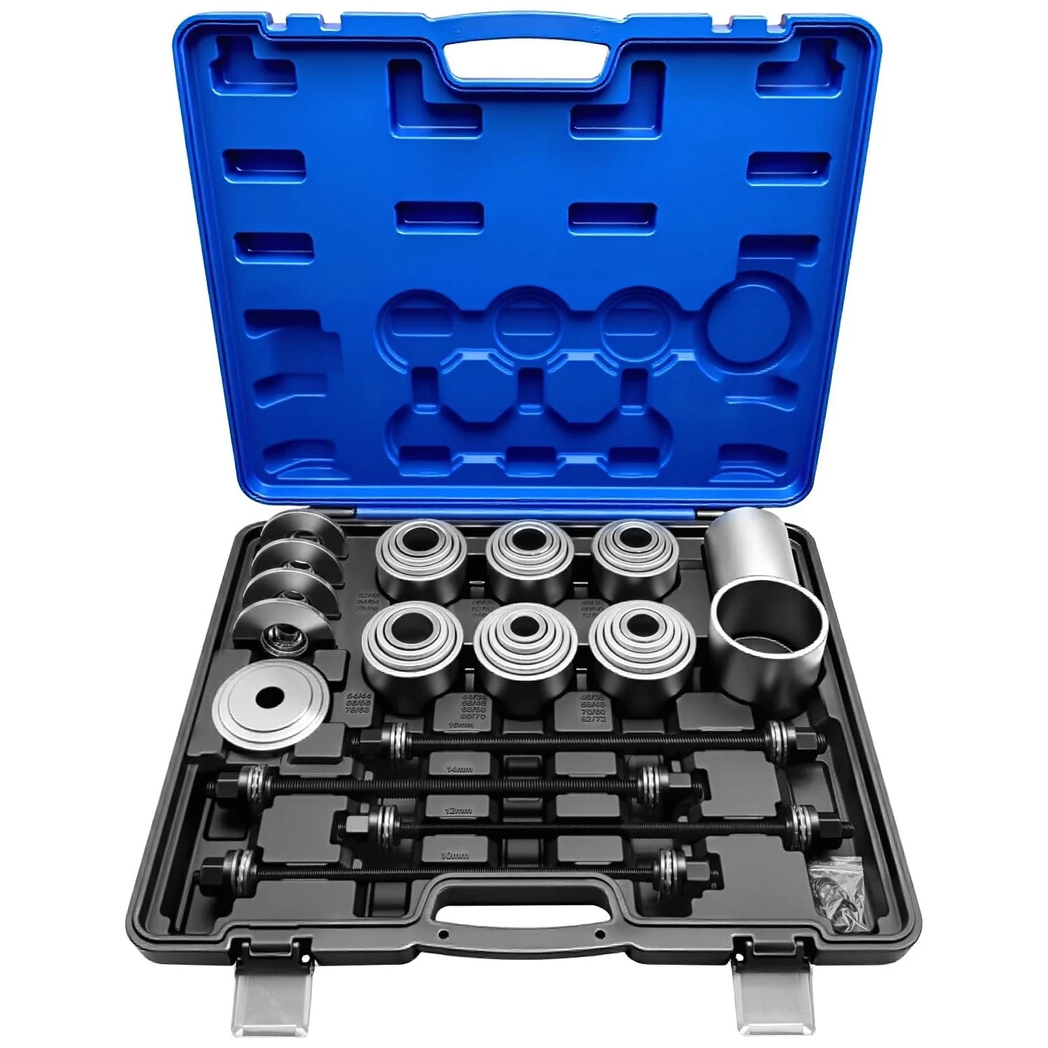 37PC Universal Pull & Press Sleeve Kit Bush Bearing Bushing Removal Install Tool