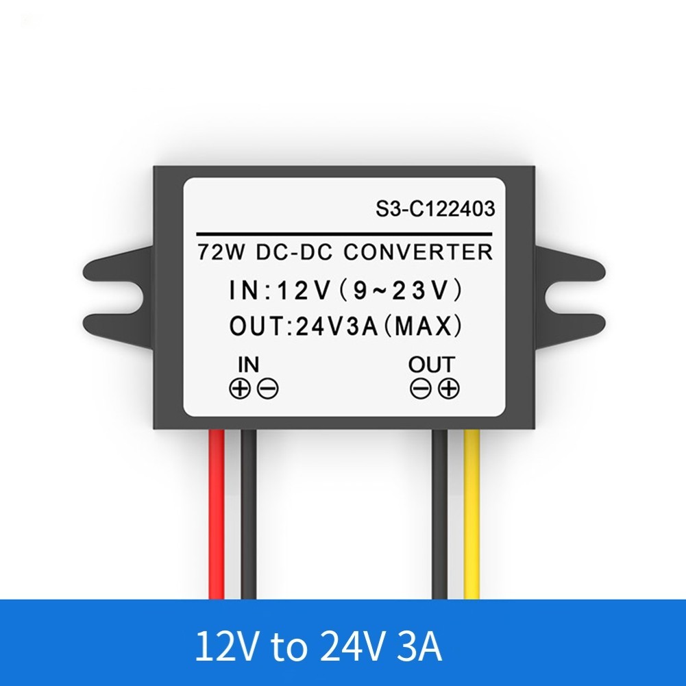 Efficient Step for Up DC Converter from 12 Volt to 24 Volt with Smart Chip