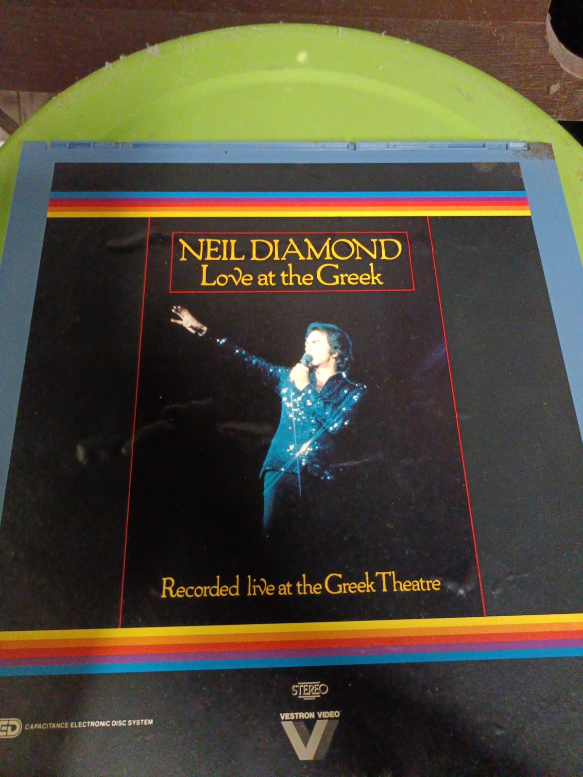 Neil Diamond Love at the Greek VideoDisc 1976 Concert Live at the Greek Theatre
