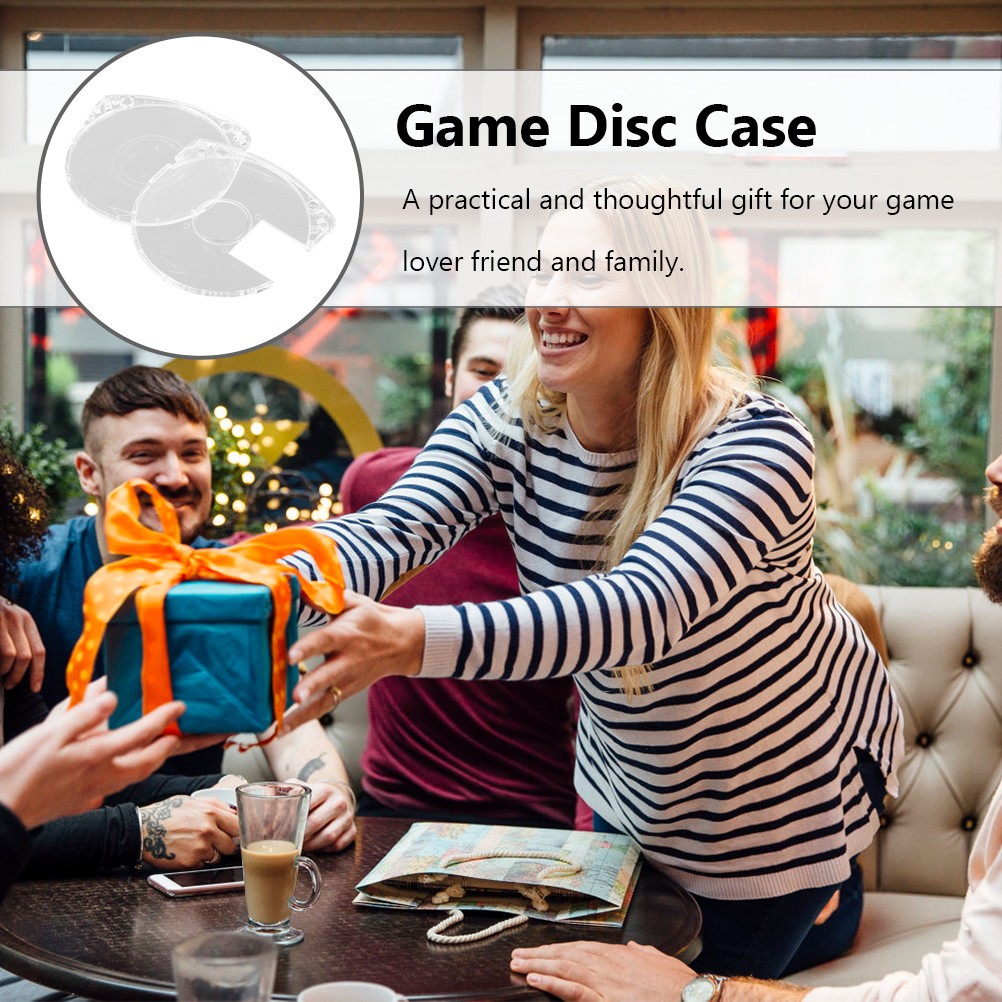 10PCS Game Disc Case Compatible for UMD Game Protective Shell Gaming Accessory