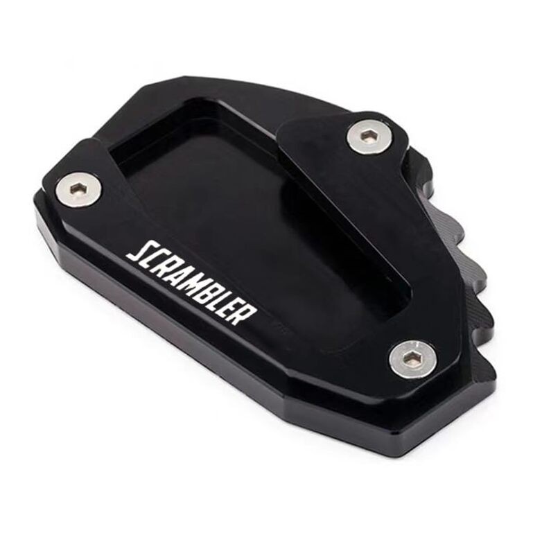 Motorcycle Kickstand pad For DUCATI Scrambler Desert Sled 2016-2021,CNC Black
