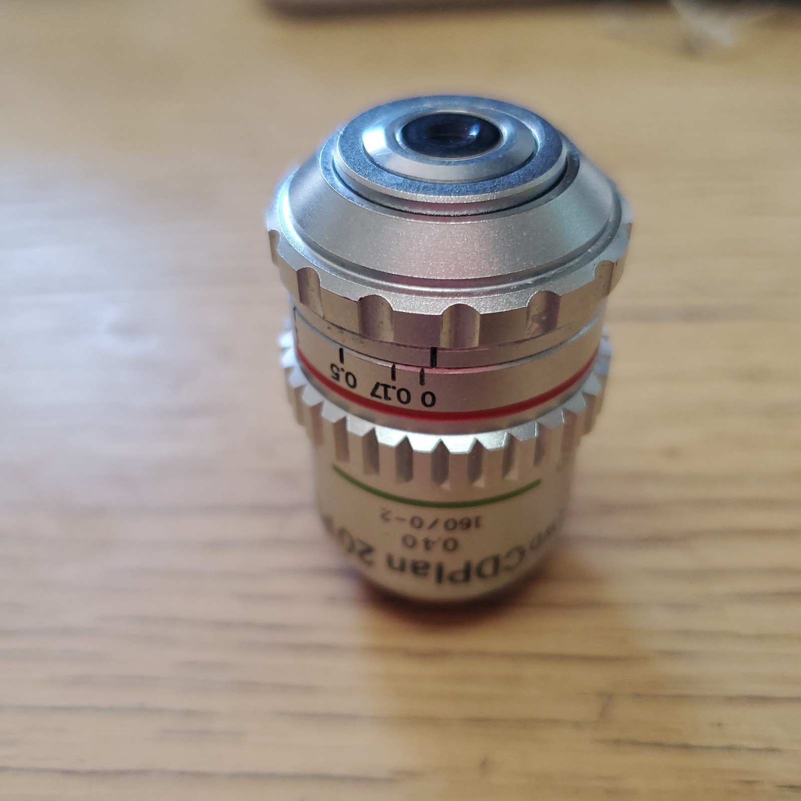 Olympus LWD CDPlan 20x PL Microscope Objective Corr. Collar Long Working Phase