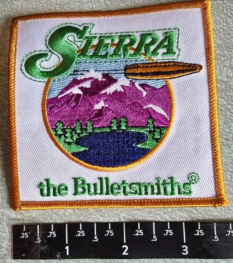 Sierra Bullets The Bulletsmiths Iron-On Sow On Morale Patch Shot Show
