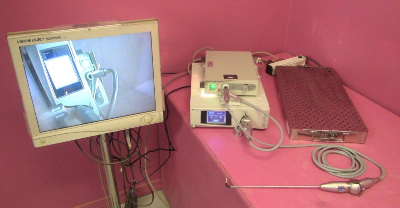 Stryker Ideal Eyes Camera Processor w/ Video Articulating Laparoscope System