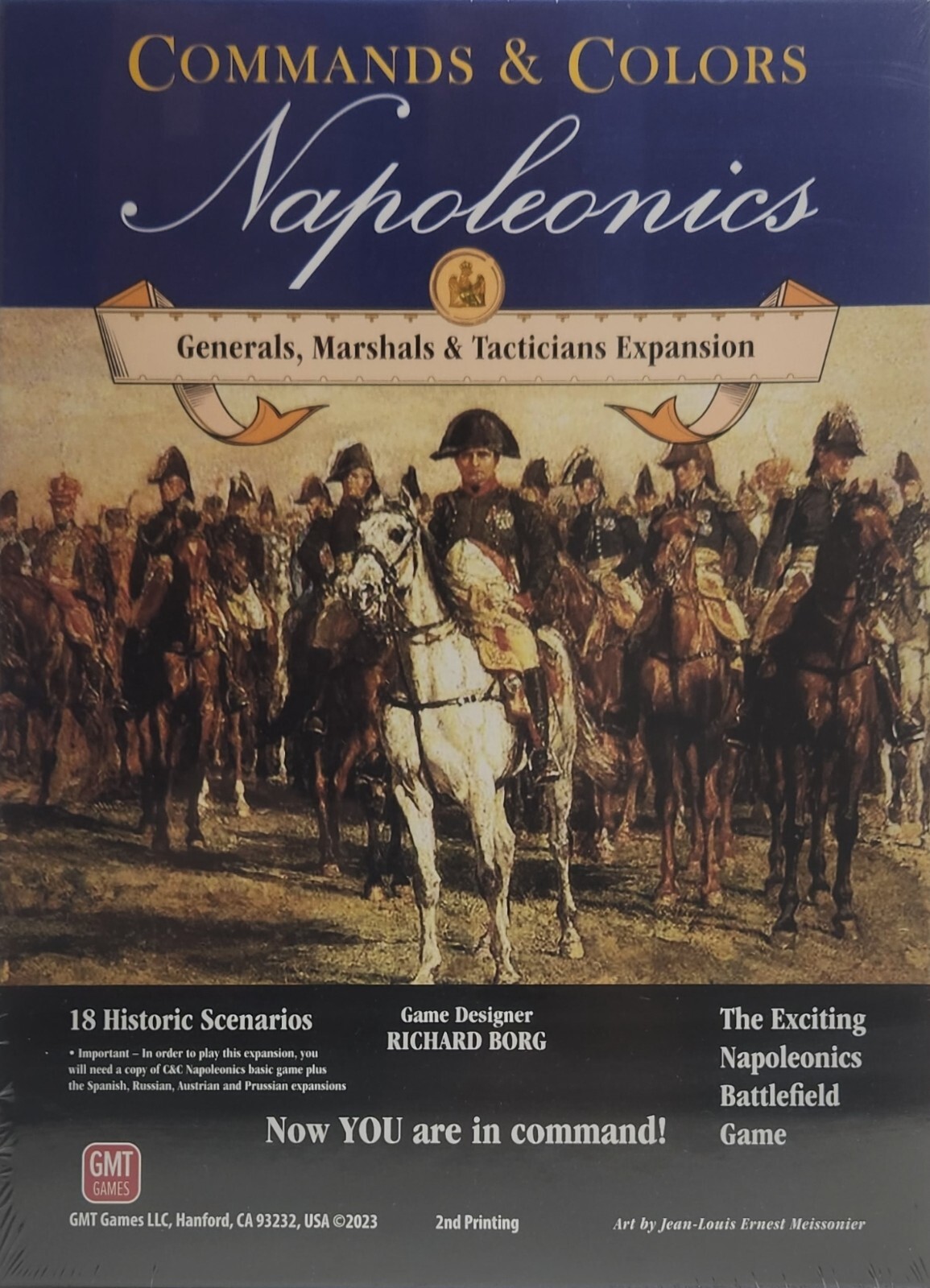 GMT Games Commands & Colors Napoleonics Generals, Marshalls & Tacticians 5th Pri