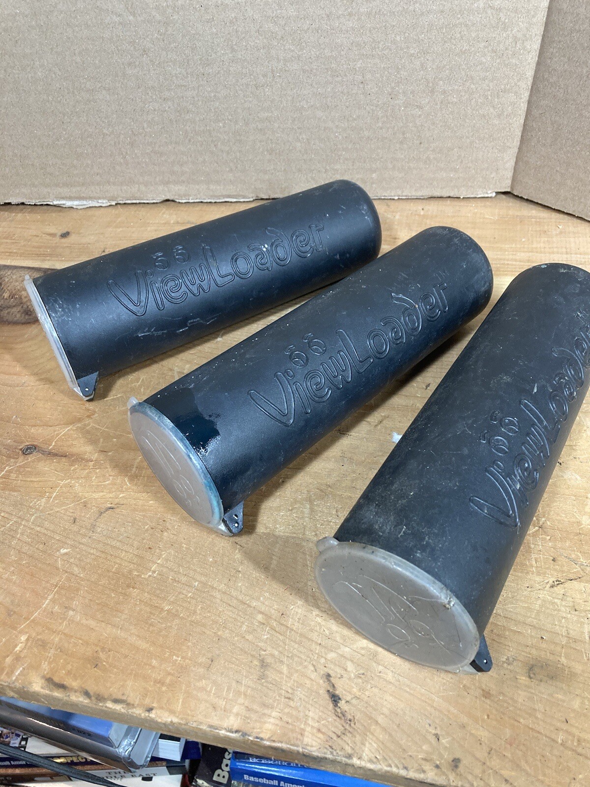 Lot Of 3 Paintball Viewloaders Container Ammo Holder Loader