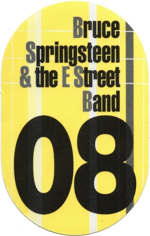 Bruce Springsteen & the E Street Band 1999 Reunion tour vintage Backstage Pass