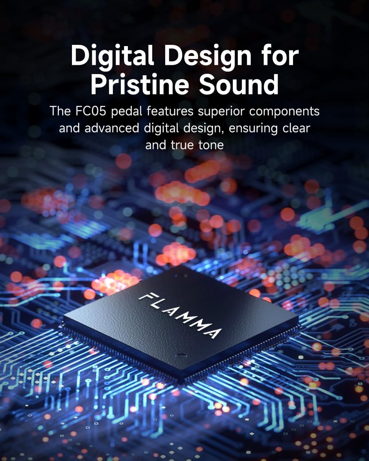 Versatile FC05 Mini Modulation Pedal with 11 Effects for Dynamic Performances