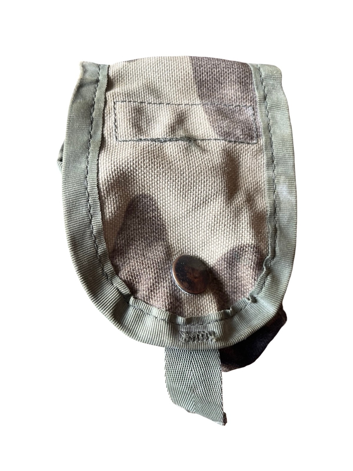 USGI Military Molle II WOODLAND CAMO Army Hand Grenade Pouch 4.5x3x2.25 USED