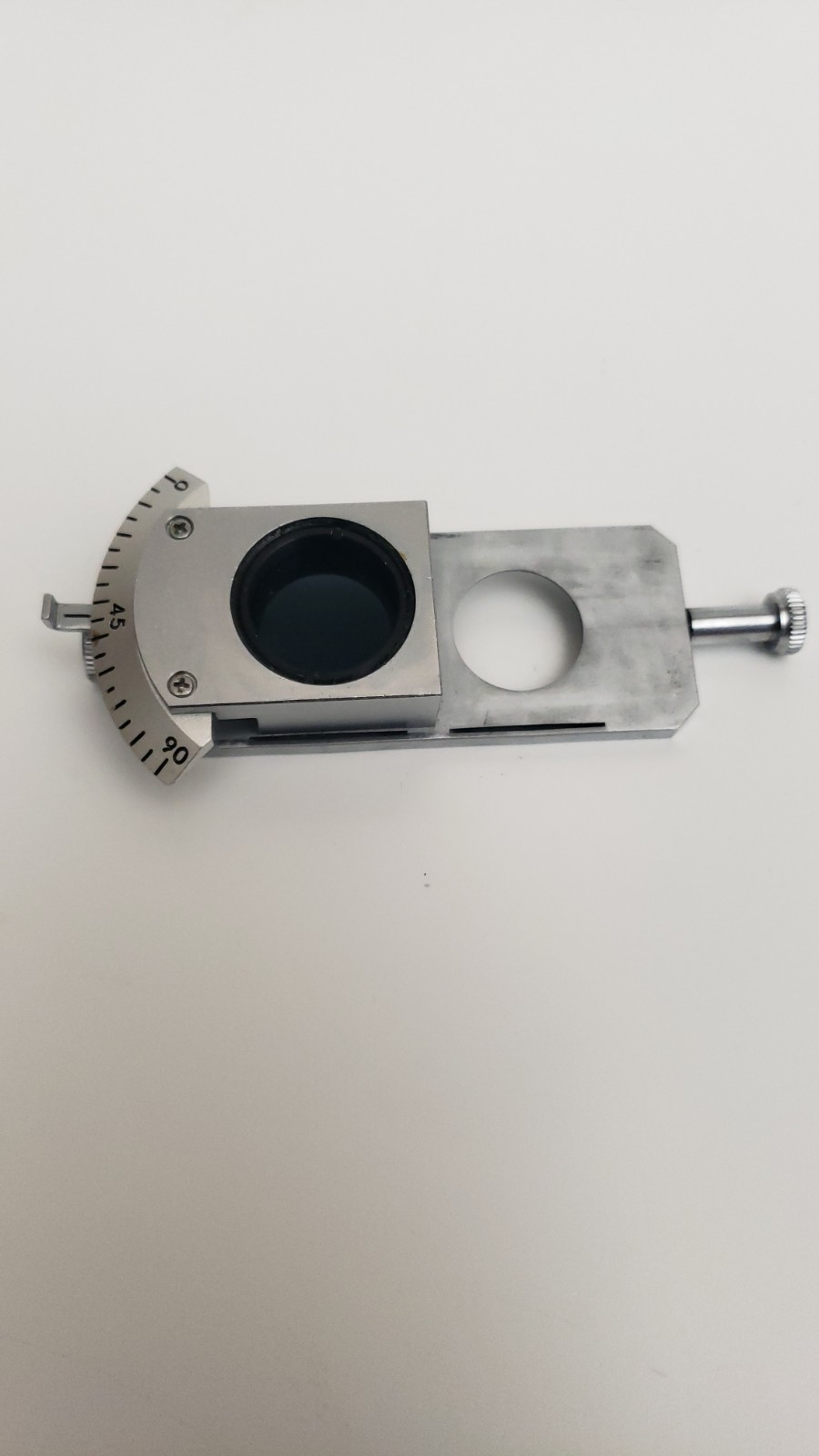 Olympus POLARIZING MICROSCOPE POS Pol Analyzer Slider Rotatable