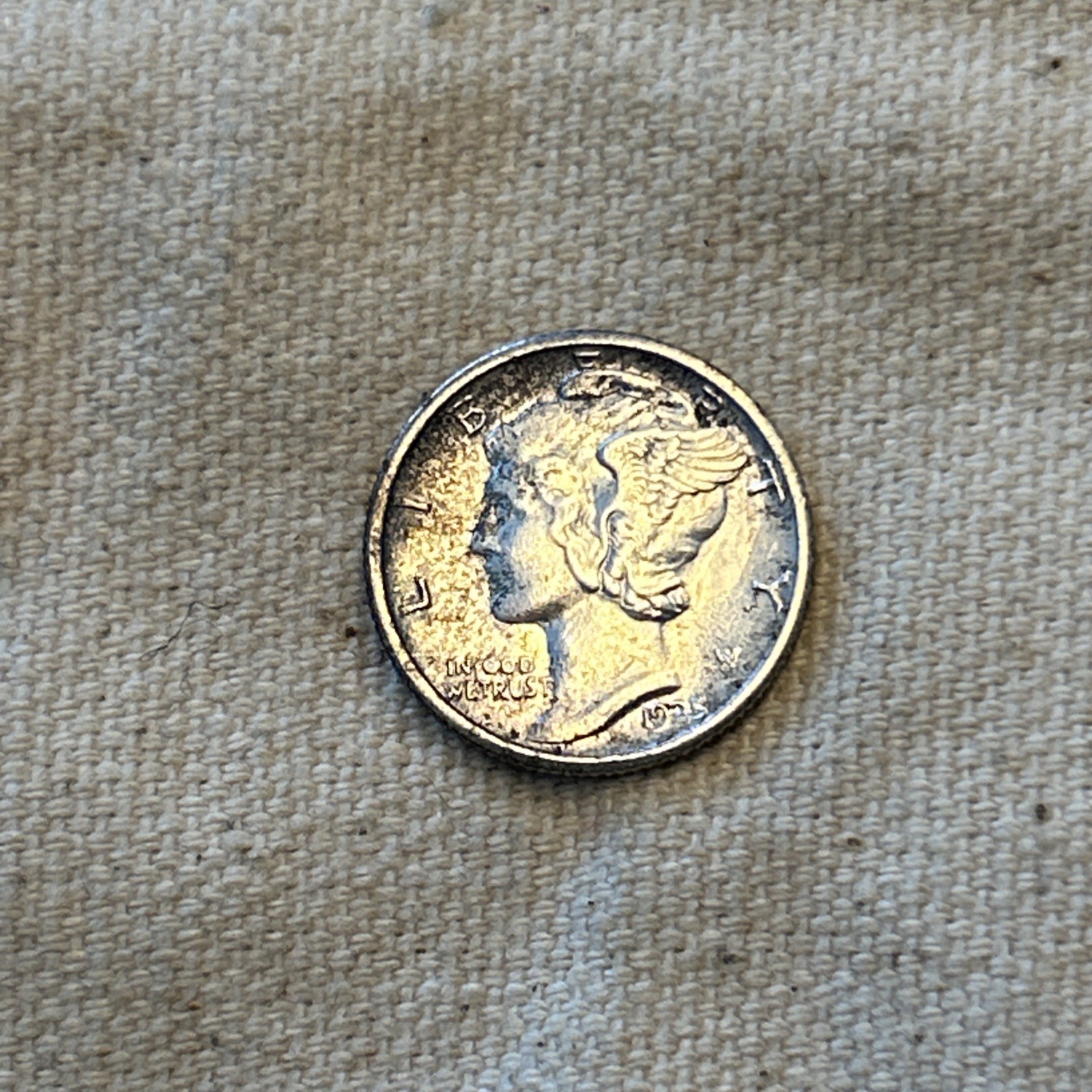1925-S Mercury Dime ~ BU/Uncirculated ~ 90% Silver D6