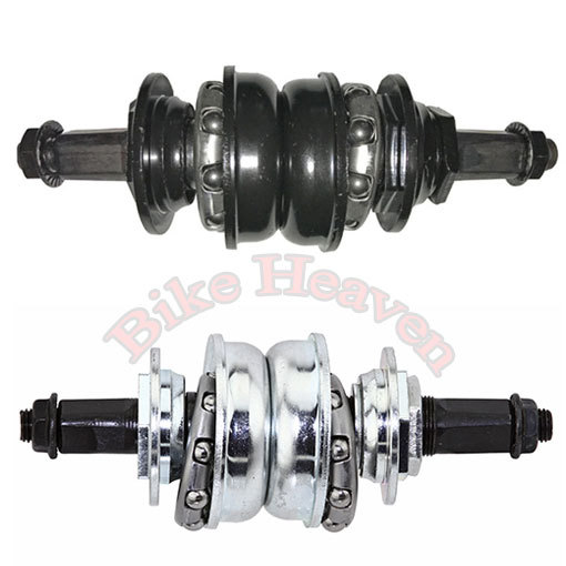 ALTA Bicycle Conversion Crank Bike Bottom Bracket Kit ALL SIZES Black & Chrome