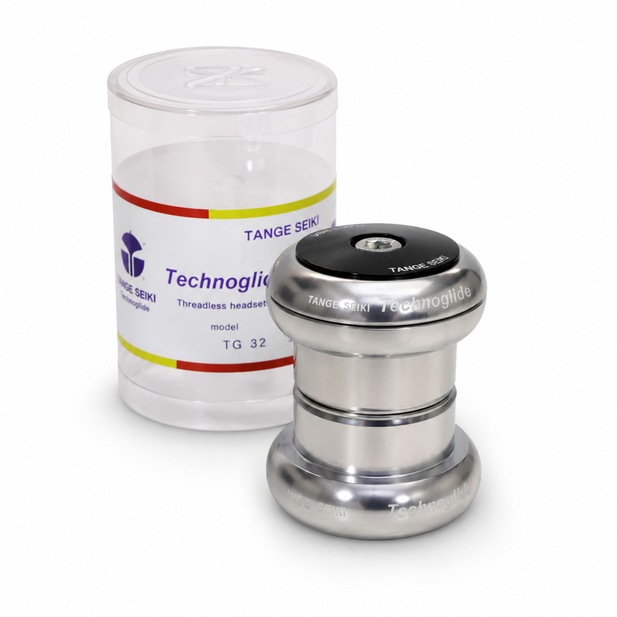 Tange Technoglide J2 1-1/8 Silver Headset