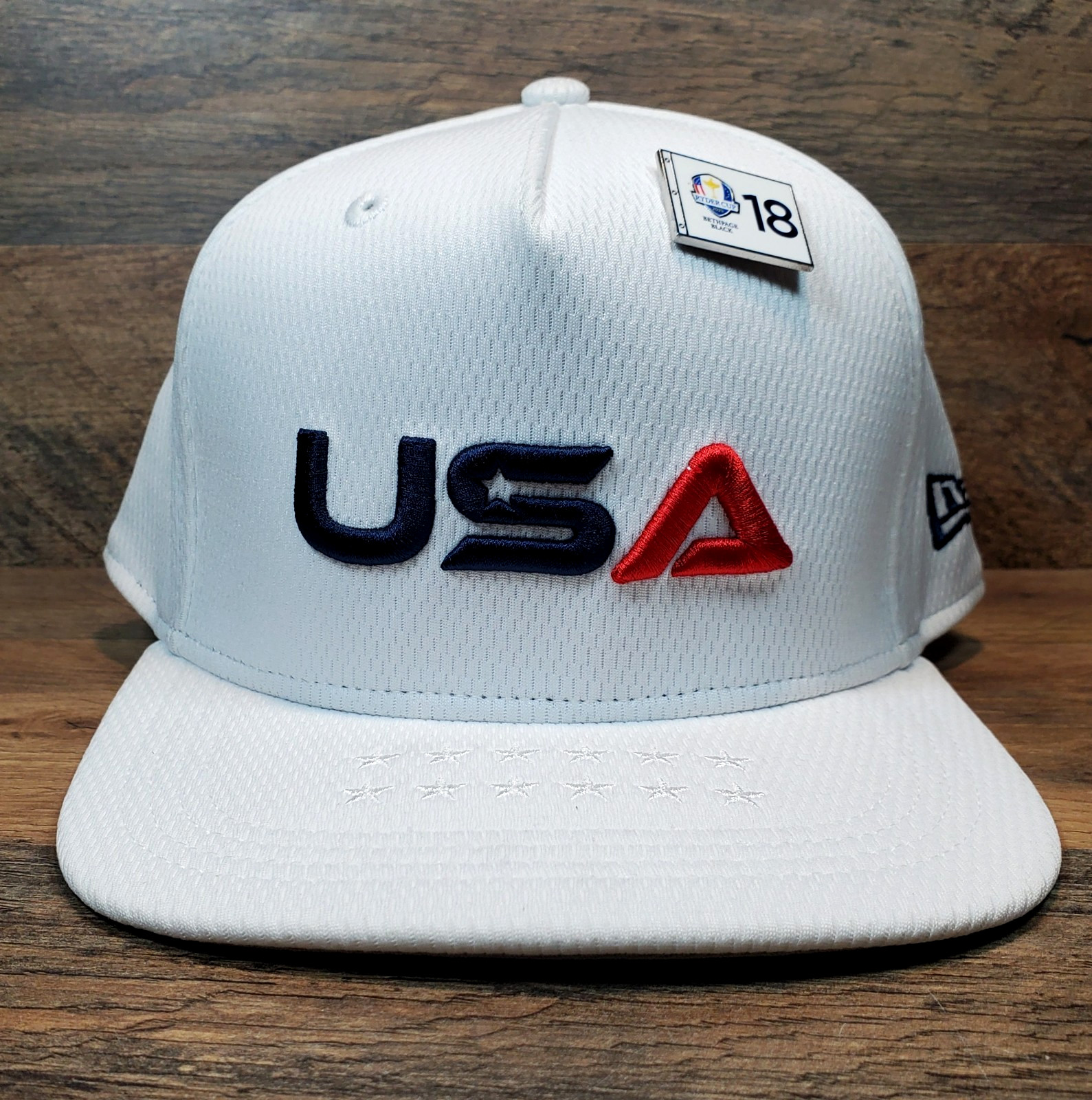 New Era 2025 USA Ryder Cup Bethpage Black With Pin 59FIFTY Fitted 7 1/4 Hat NEW