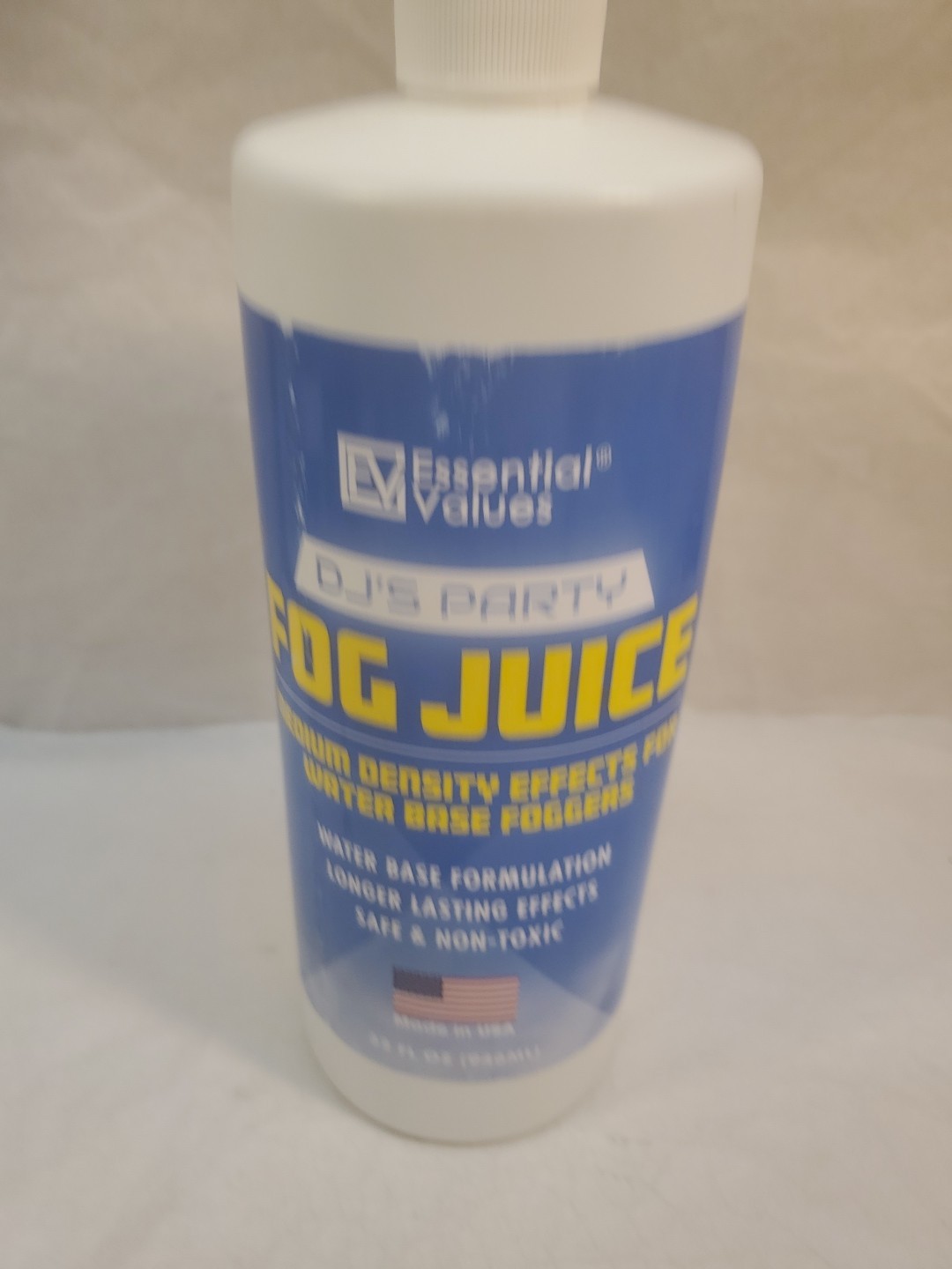 Fog Machine Liquid - Fluid for Smoke Machine Fog - Long-Lasting Essential Values