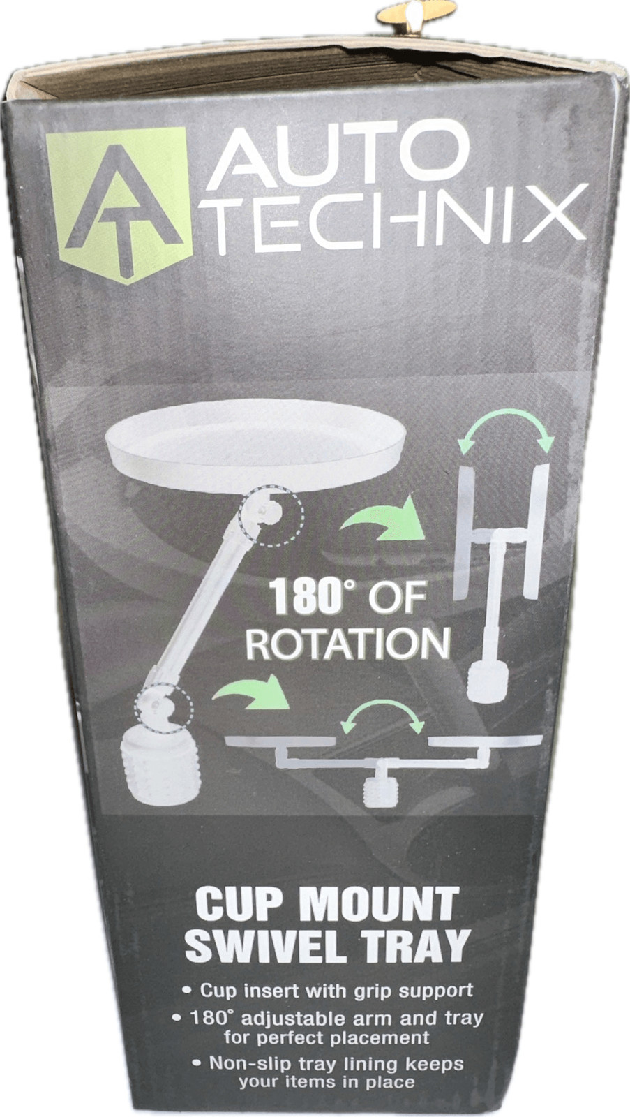 auto technix cup mount swivel tray