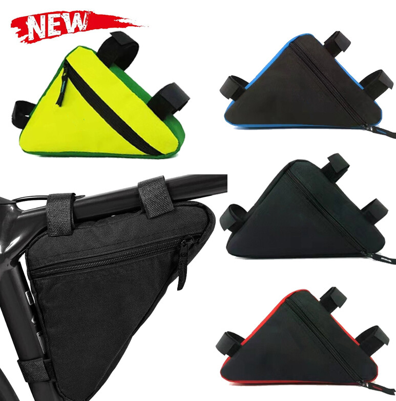 Bicycle Frame Bag Triangle Bike Pouch Waterproof Bicycle Storage Under Tube Bag