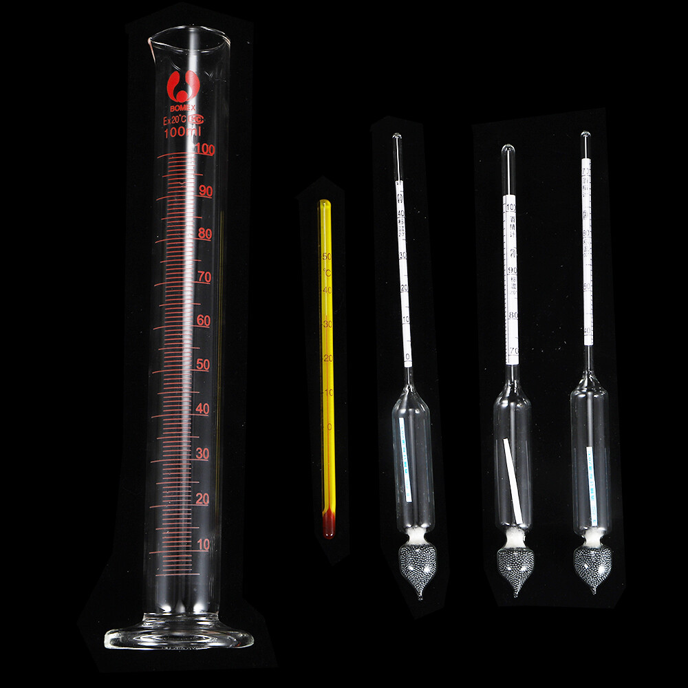 Alcohol Meter - Test Spirits/Wine Strength, Home Brewing & Distilling Essential