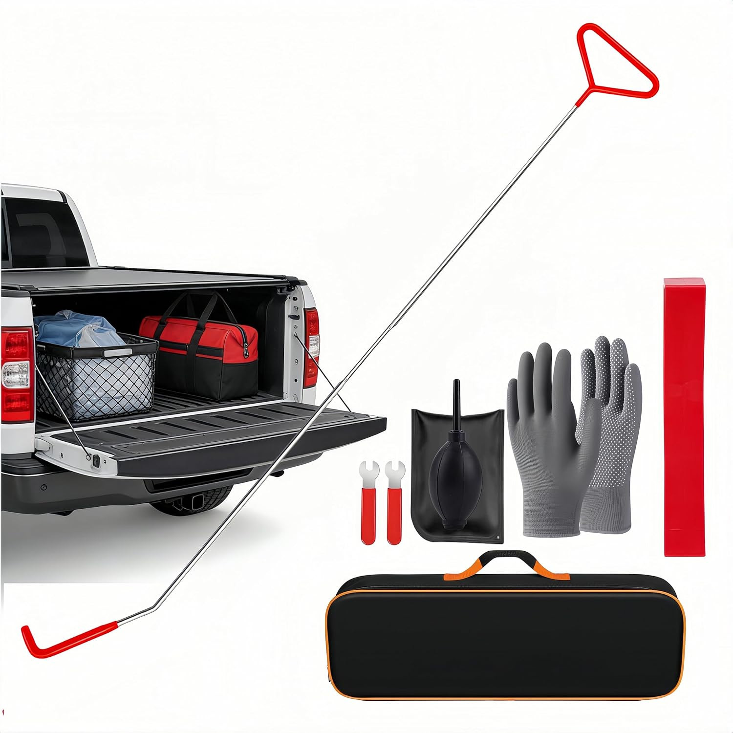 Cargo Grabber Reach Retriever Tool - Multi-Use Truck Bed Reach Tool - Car Tool S