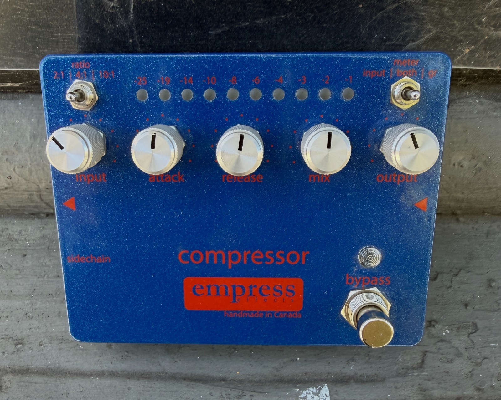 Empress Effects Compressor Boutique Guitar Effects Pedal Made In Canada
