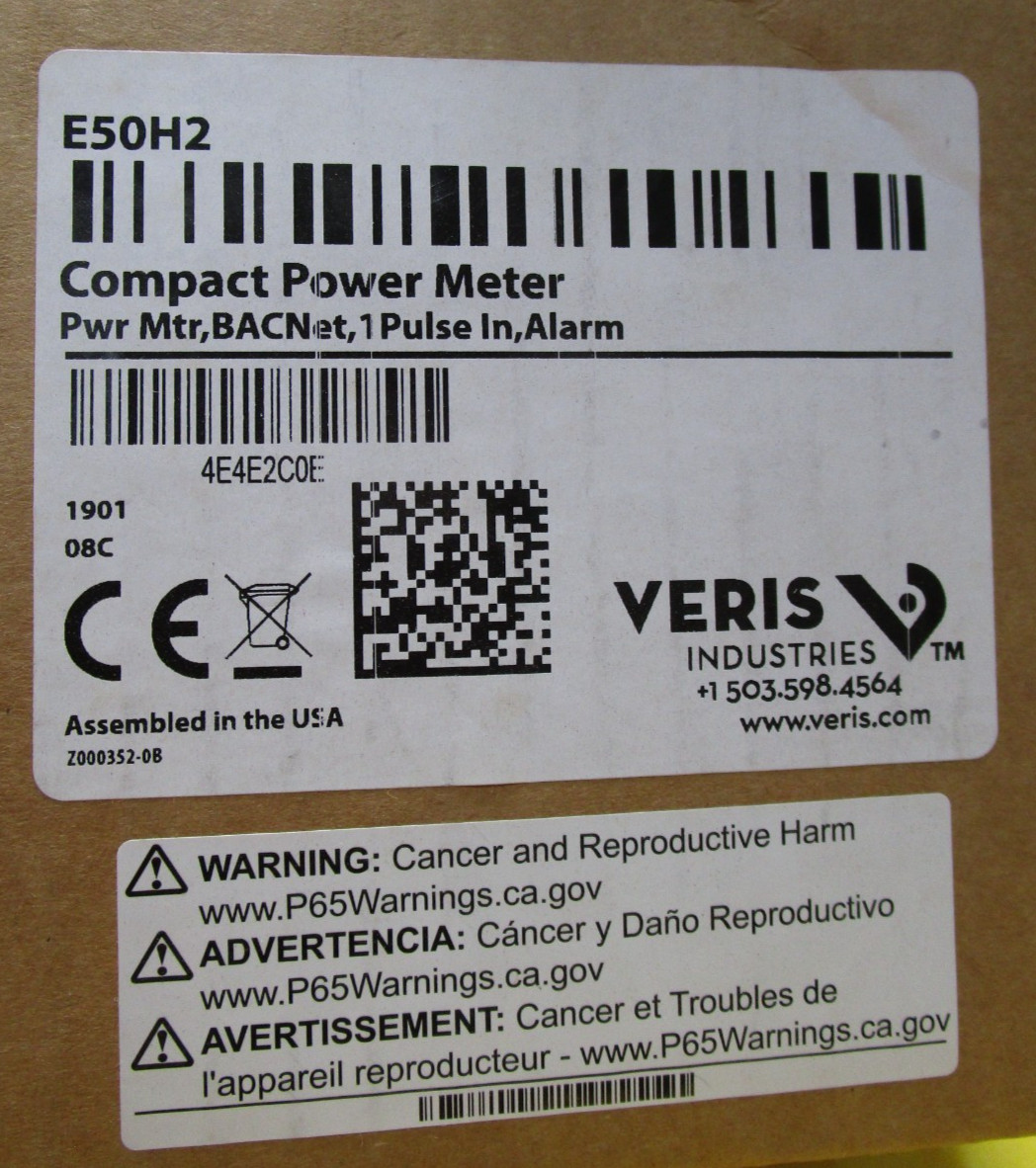 Veris Industries E50H2 Compact Power Meter