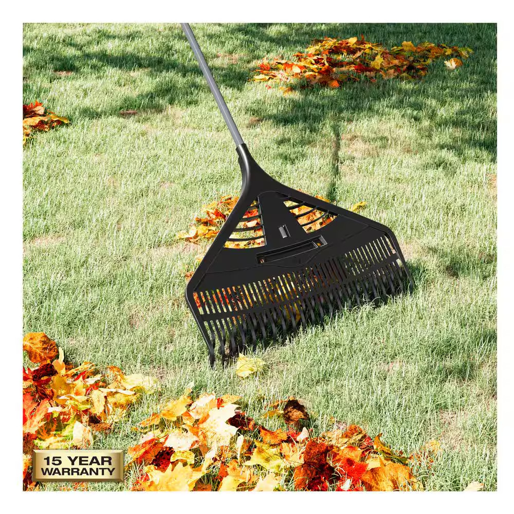 26 In. Dual Tine Poly Rake