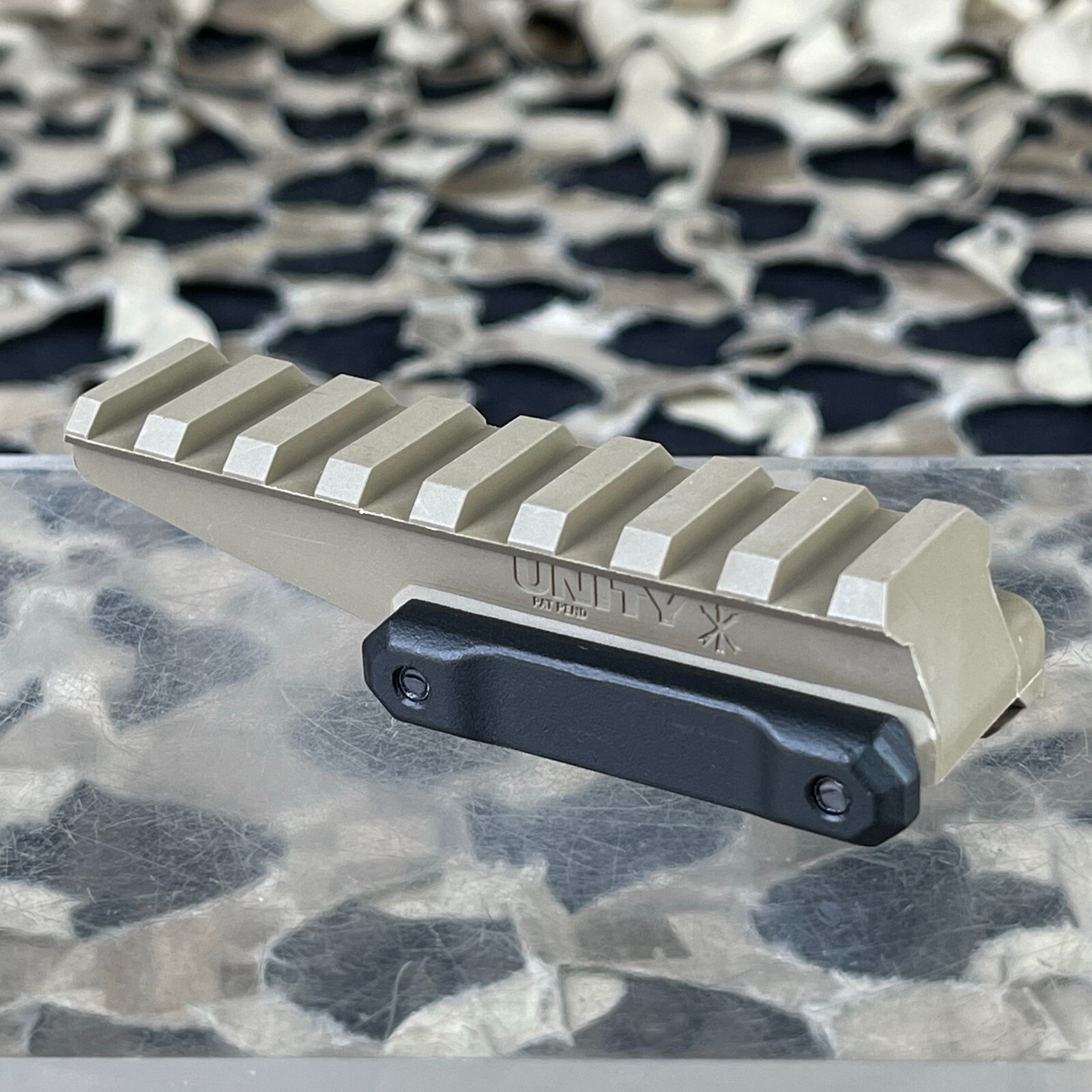 NEW PTS Unity Tactical FAST Optic Riser - Dupont Polymer - FDE