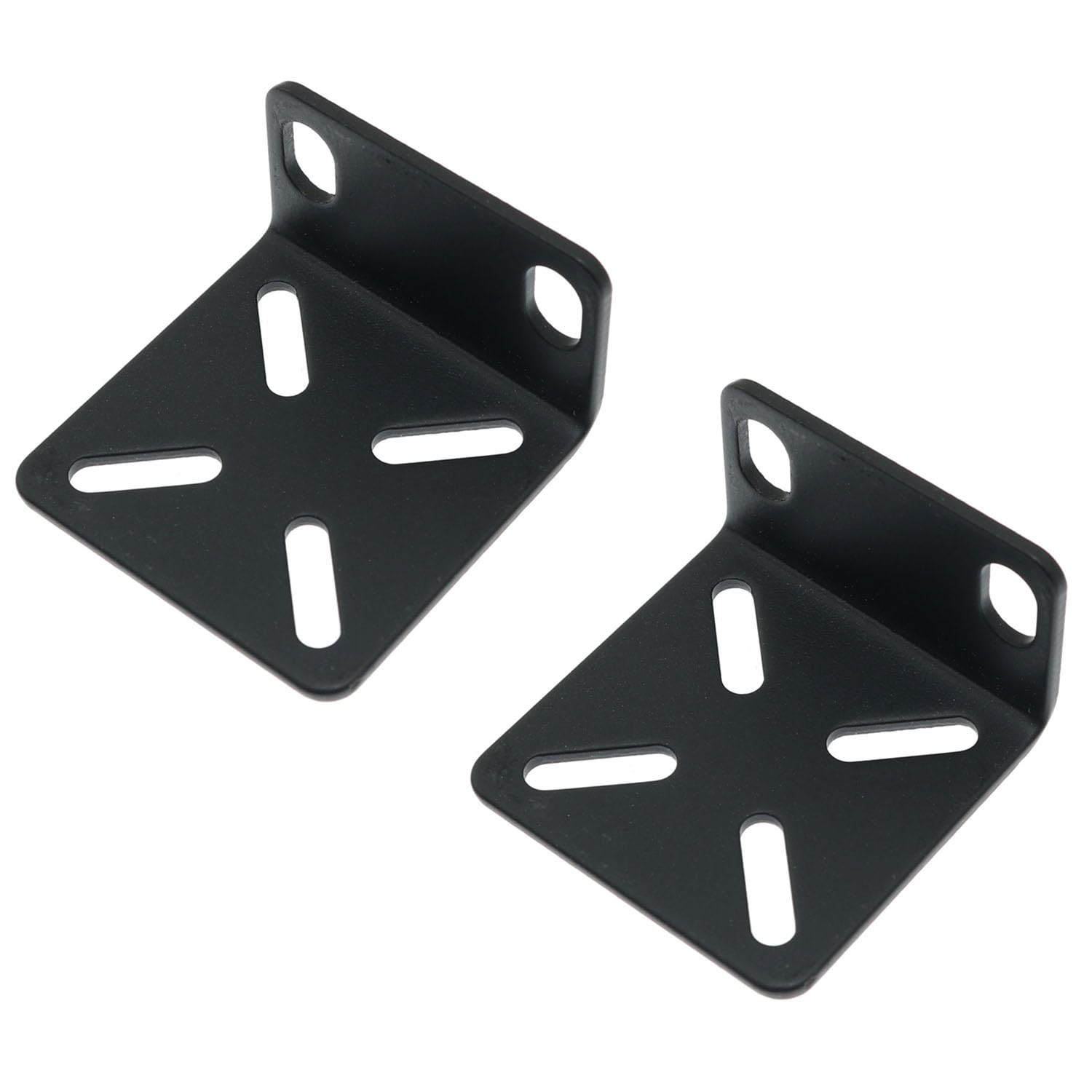 2pcs Adjustable Rack Ears Rack Mount Kit for 17.3 inch Wide Switches