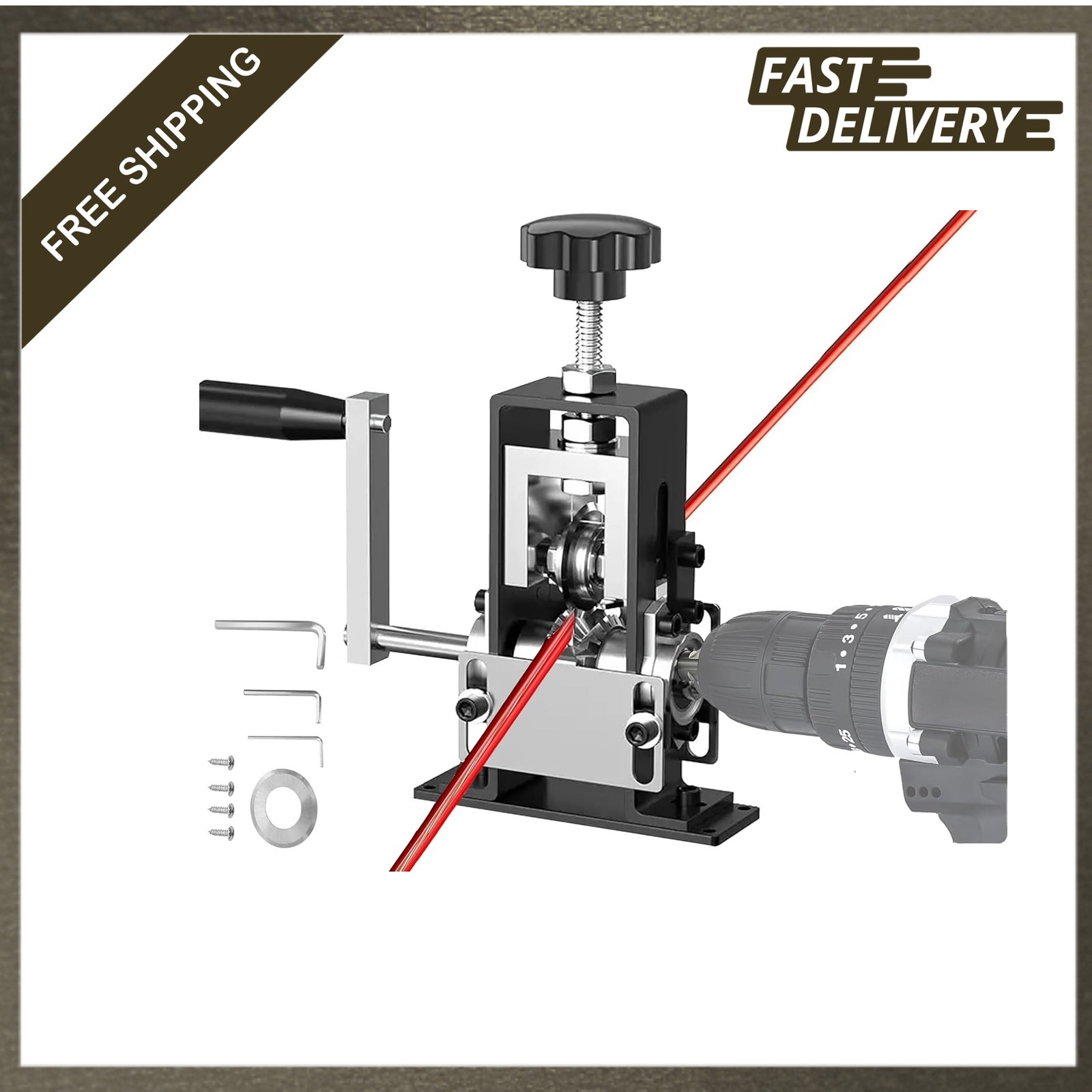 Manual Wire Stripping Machine Copper Wire Peeler Tool for Scrap Recycling 0.06-1