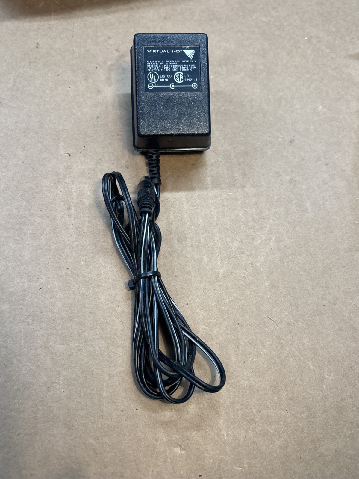 Virtual IO i-Glasses Headset Virtual Display Systems With Cords And AC Adapter