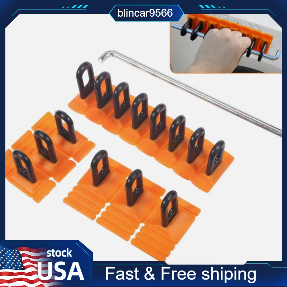 Car Body Hail Glue Puller Tabs Pulling Paintless Dent Repair Removal Tool US