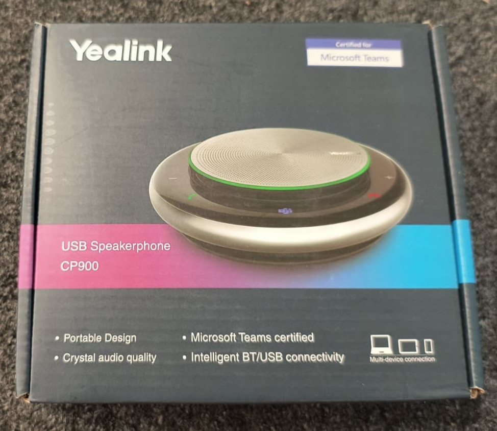 Yealink CP900 USB Speakerphone - Teams Edition - New , P3