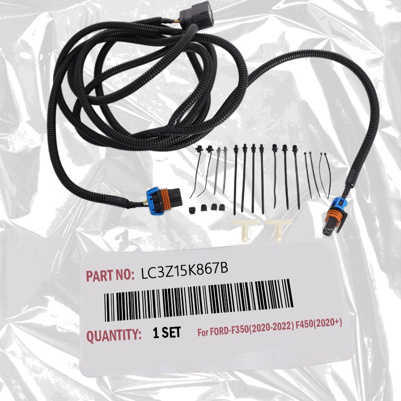 2020-2022 Fits Ford F350 LC3Z-15K867-B F450 Parking Aid Fog Lamp Wiring Harness