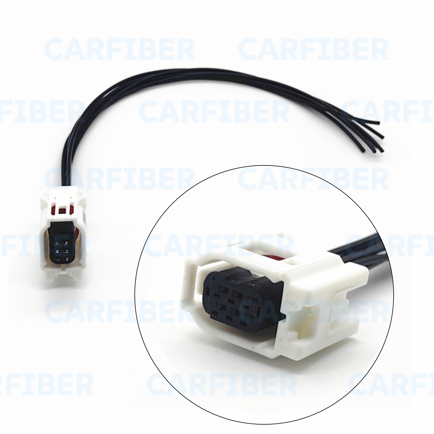 6-Way Parking Sensor Pigtail Connector Harness Fits Toyota Camry 2018-2021