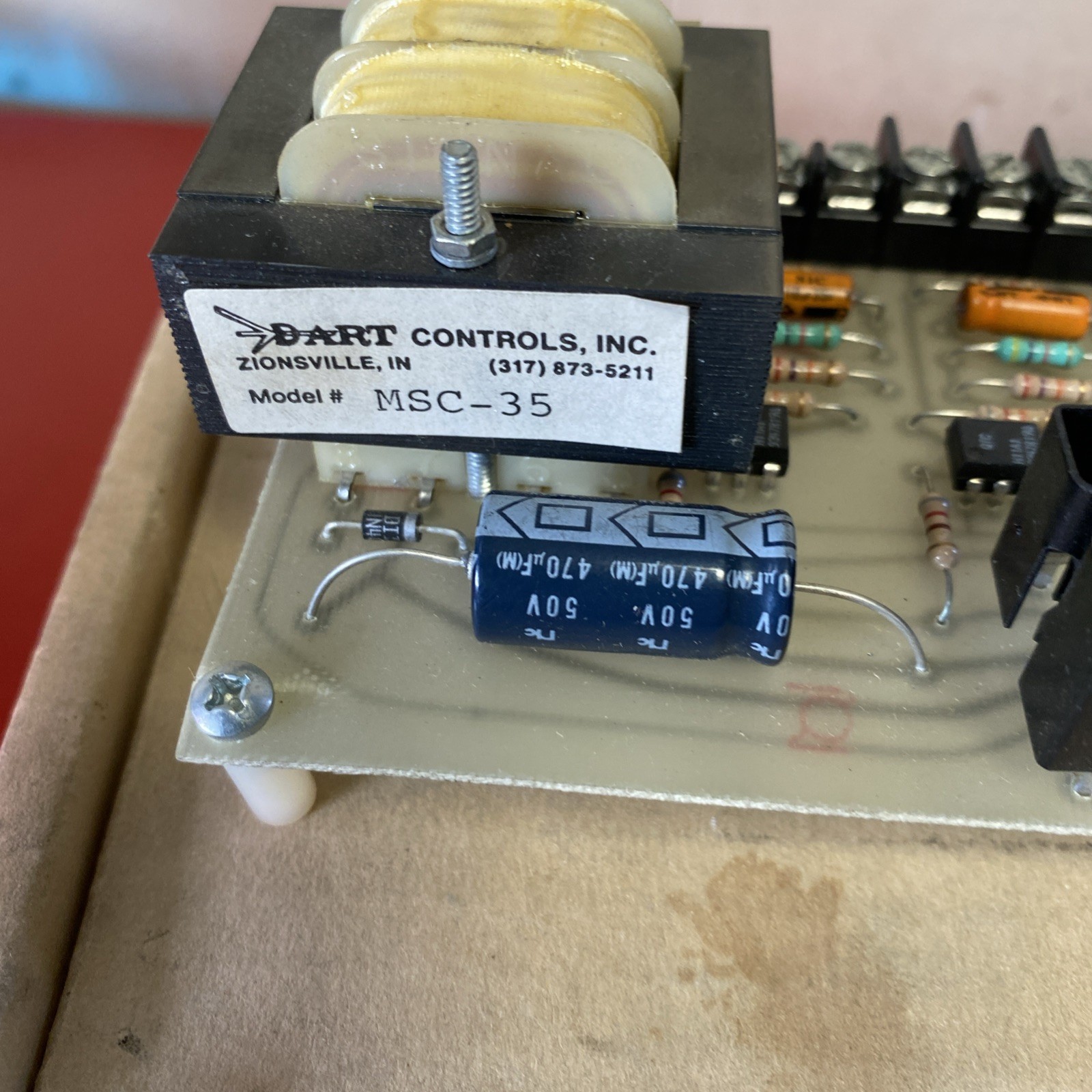 New Dart Controls MSC-35