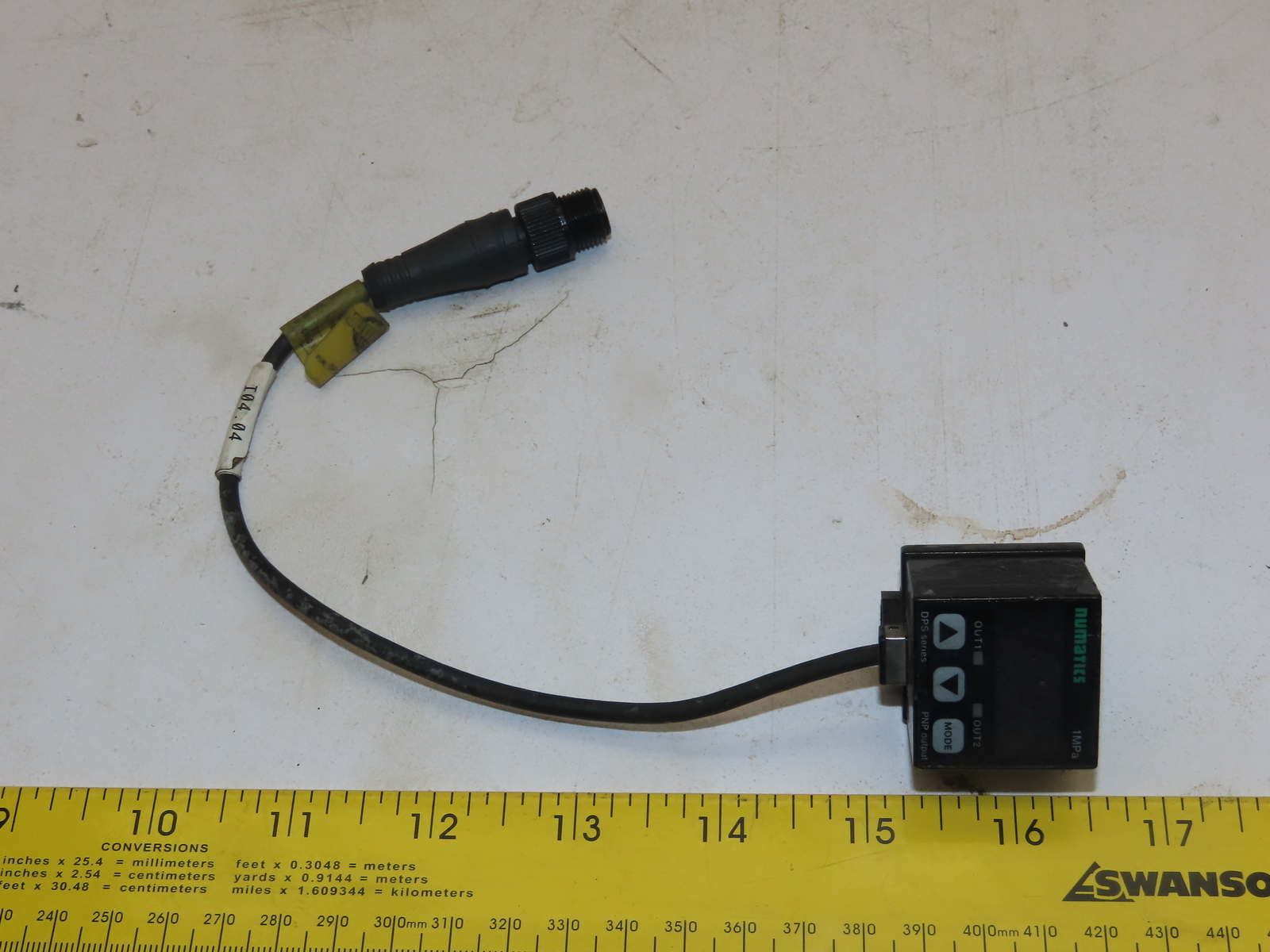 NEUMATICS DPS-180P-2 DIGITAL PRESSURE SENSOR 1/8 NPTF