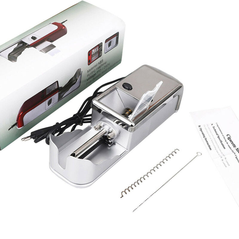Home Electric Cigarette Maker Cigarette Rolling Machine Auto Tobacco Roller New