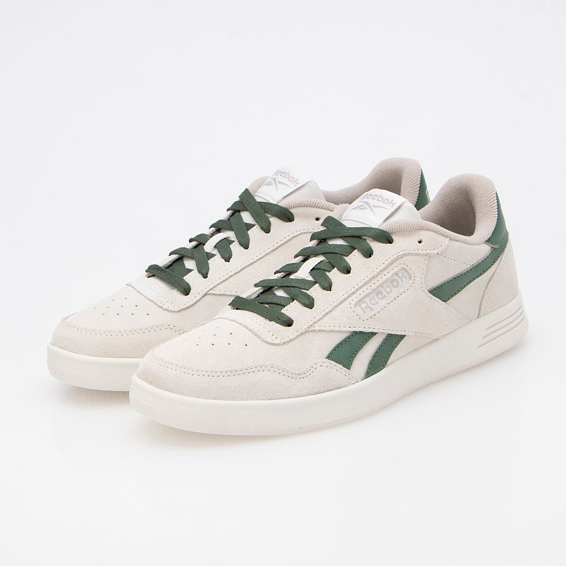 Reebok Court Advance Chalk White Green 100202582 Men's Size