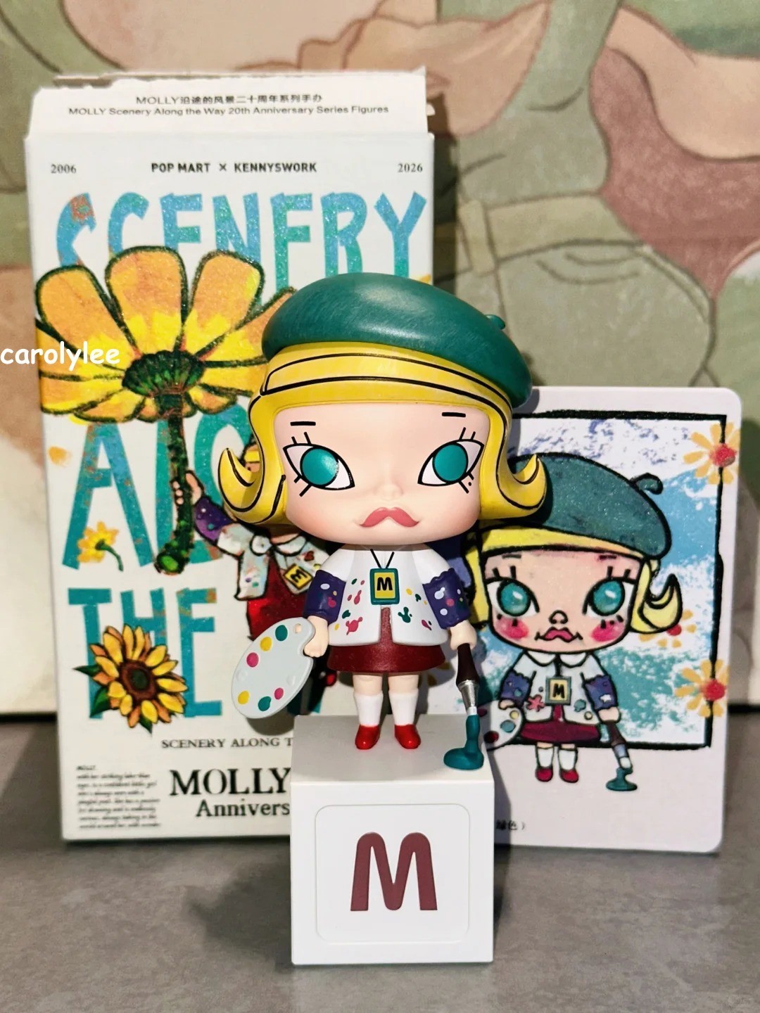 The First MOLLY -Green (Hidden)-Molly Scenery Along The Way Series Blind Box
