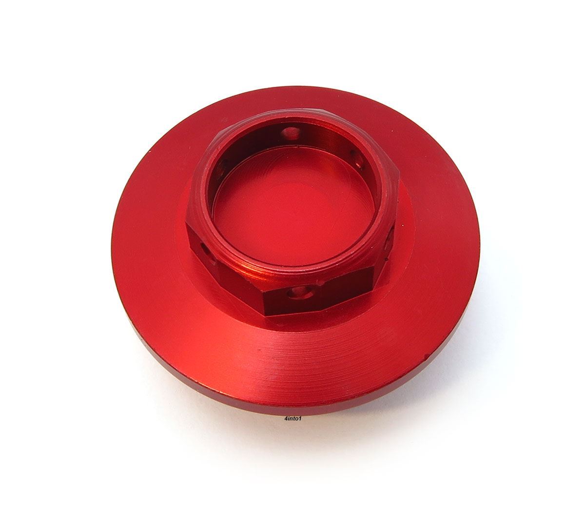 TTR400 - Anodized Aluminum Oil Filler Cap - Honda CB350F CB400F - Red