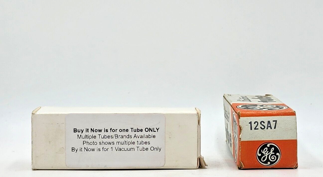 12SA7 New Tube (New Old Stock) Test NEW 1 Year Warranty