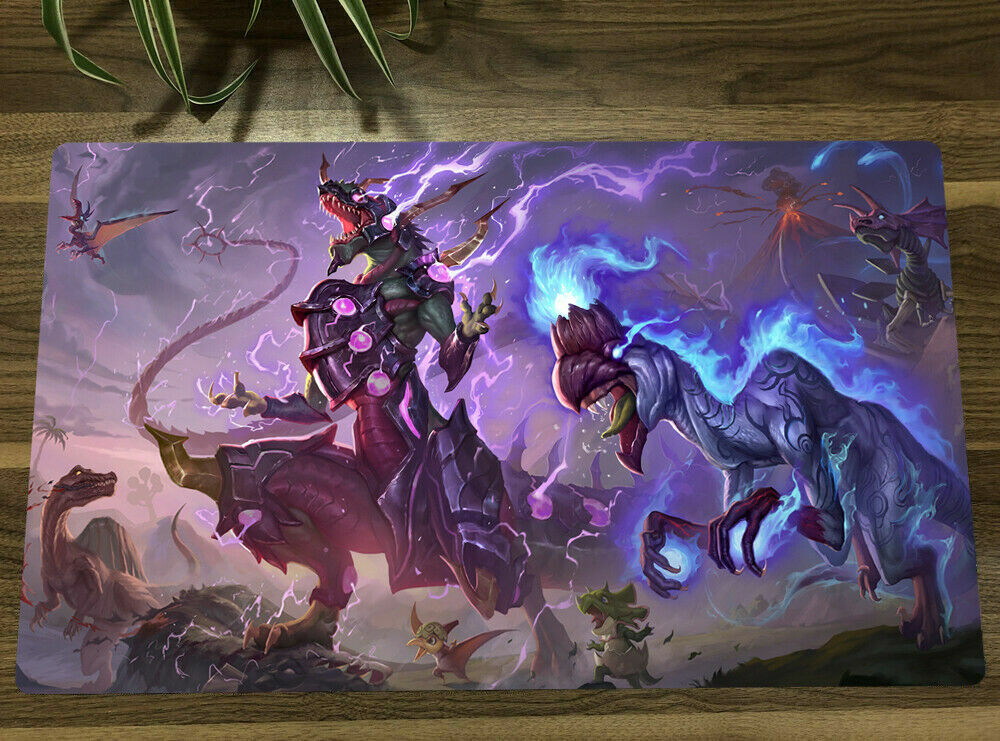 YGO Ultimate Conductor Tyranno TCG CCG Mat Trading Card Game Mat Free Bag