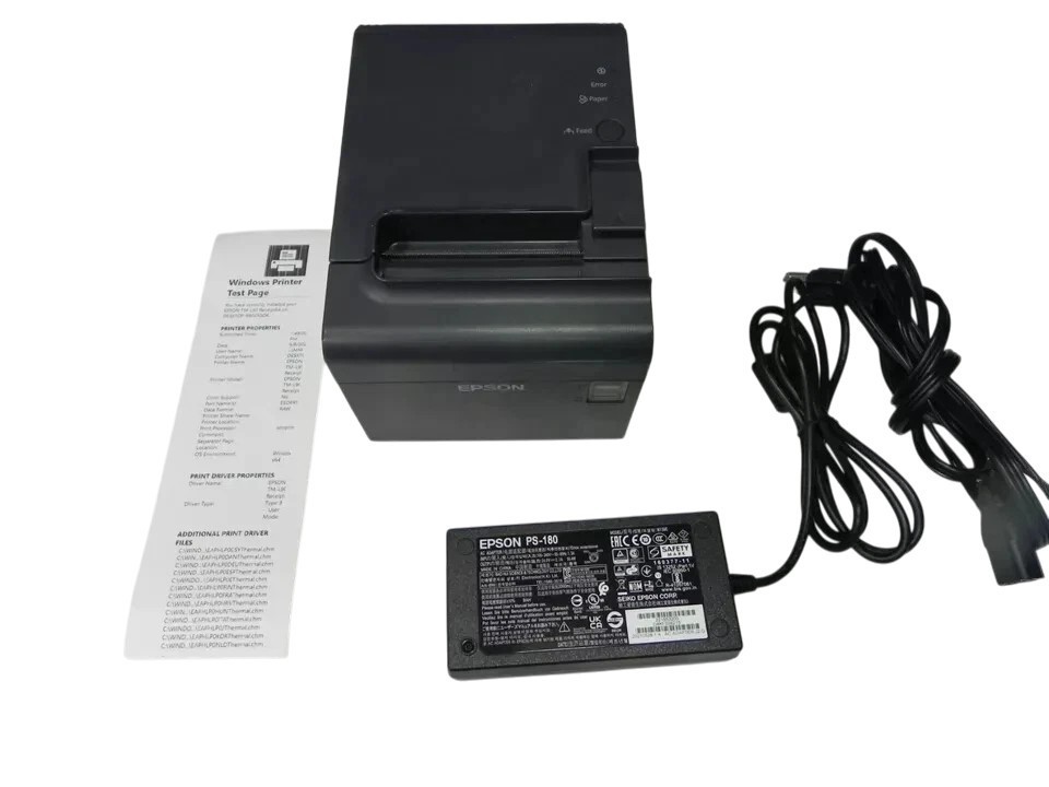 Epson TM-L90 (M313A Model 681) Liner Free USB Thermal POS Label Printer