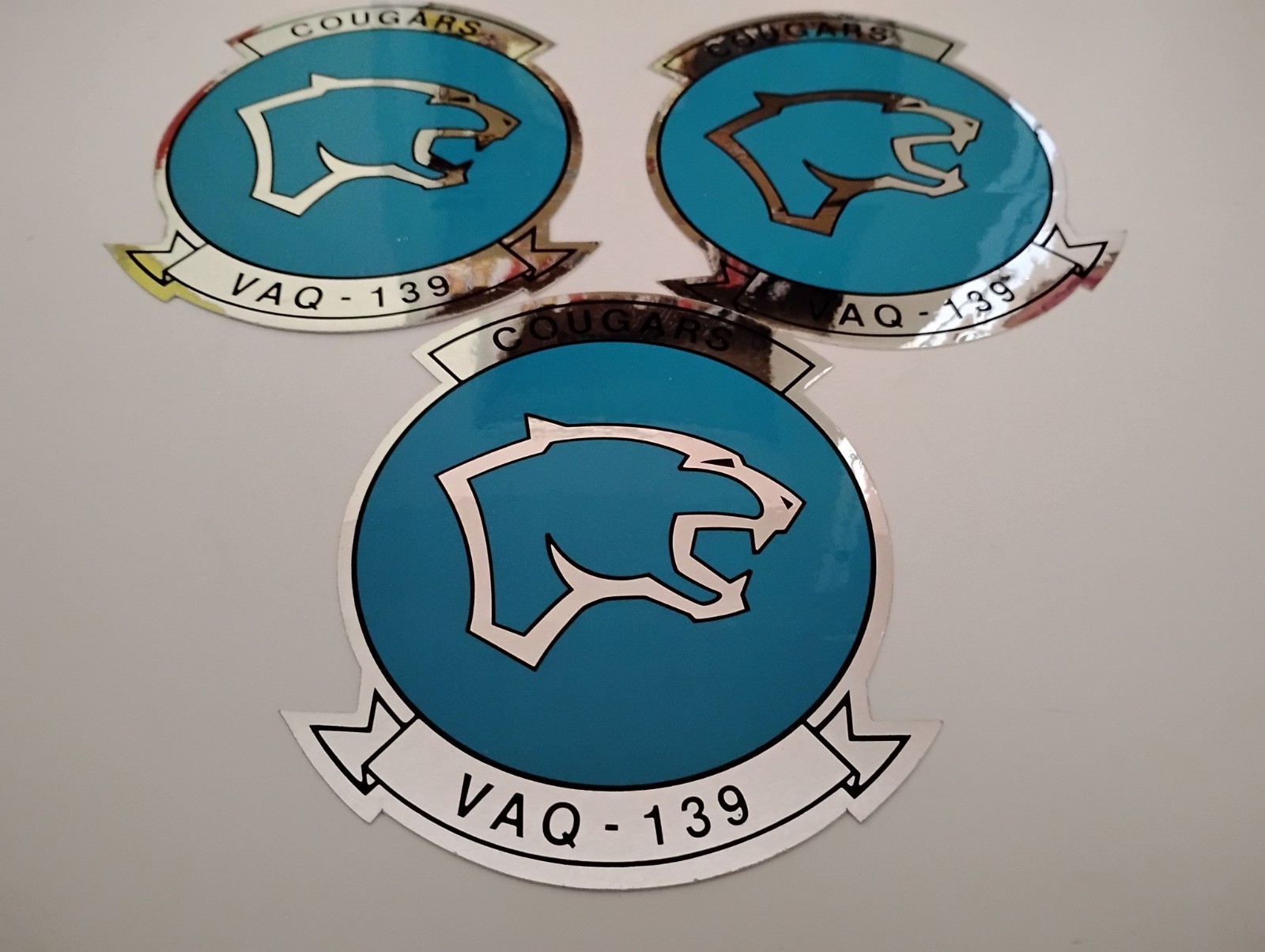 US Navy - Squadron VAG 139 "Cougars" three decals